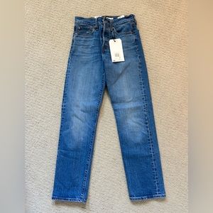 Wedge Straight 25 Waist Levi Jeans